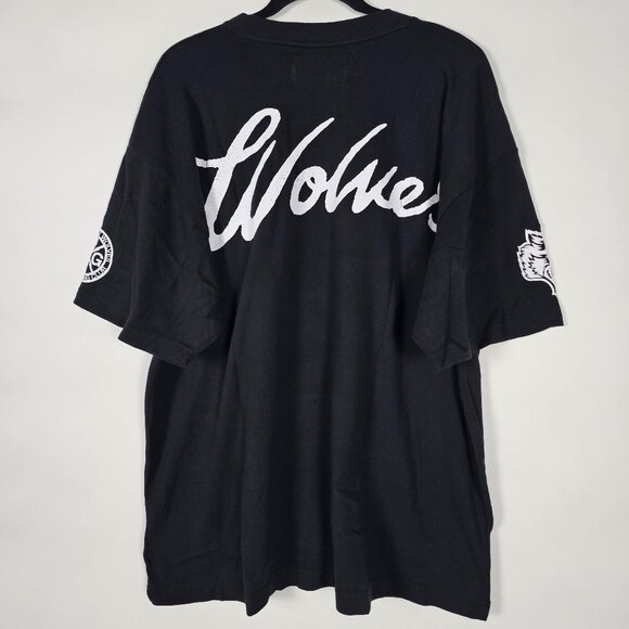 Darc Sport Wolves Bodybuilding Gym Oversized NWT Mens XL Short Sleeve T Shirt - Picture 2 of 7